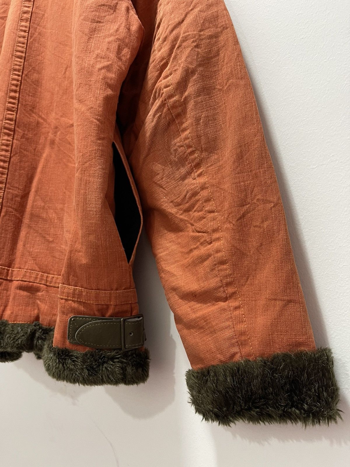 Johnbull JAPANESE JOHNBULL LINED SHERPA ZIP UP JACKET Size US L / EU 52-54 / 3 - 7 Thumbnail