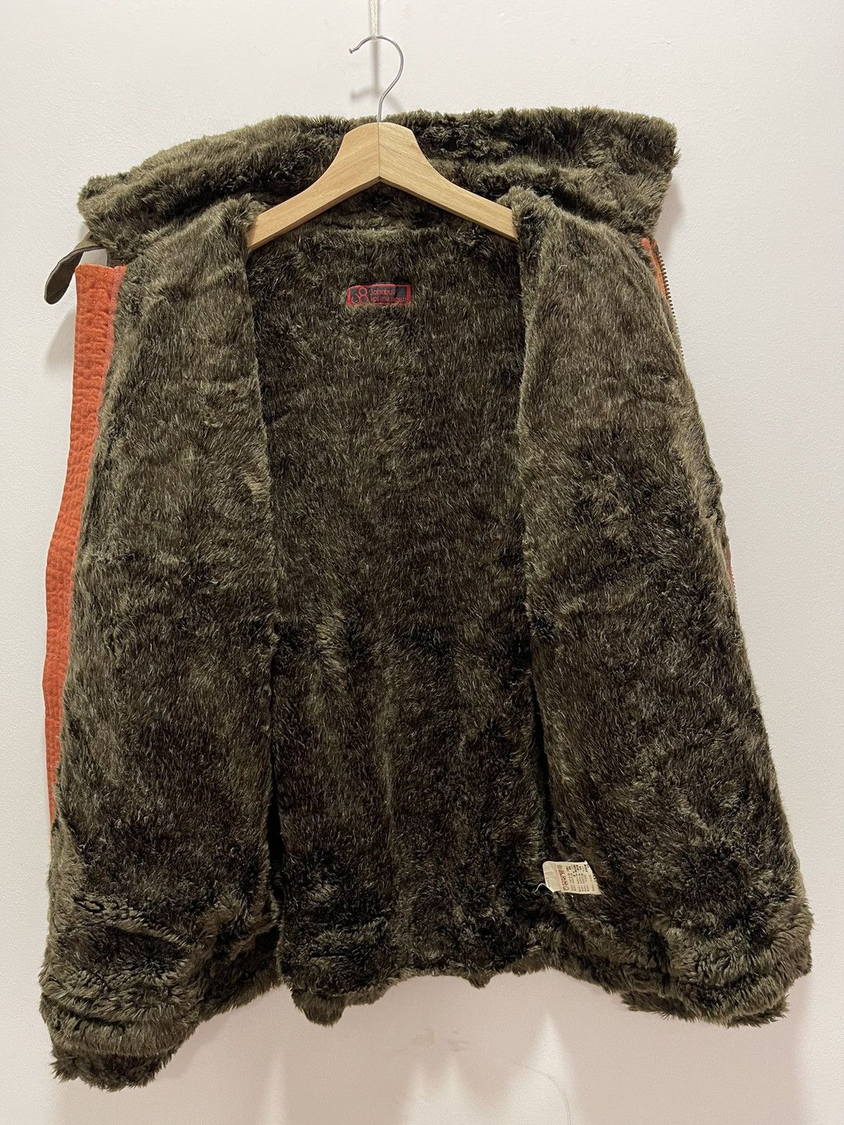 Johnbull JAPANESE JOHNBULL LINED SHERPA ZIP UP JACKET Size US L / EU 52-54 / 3 - 9 Thumbnail
