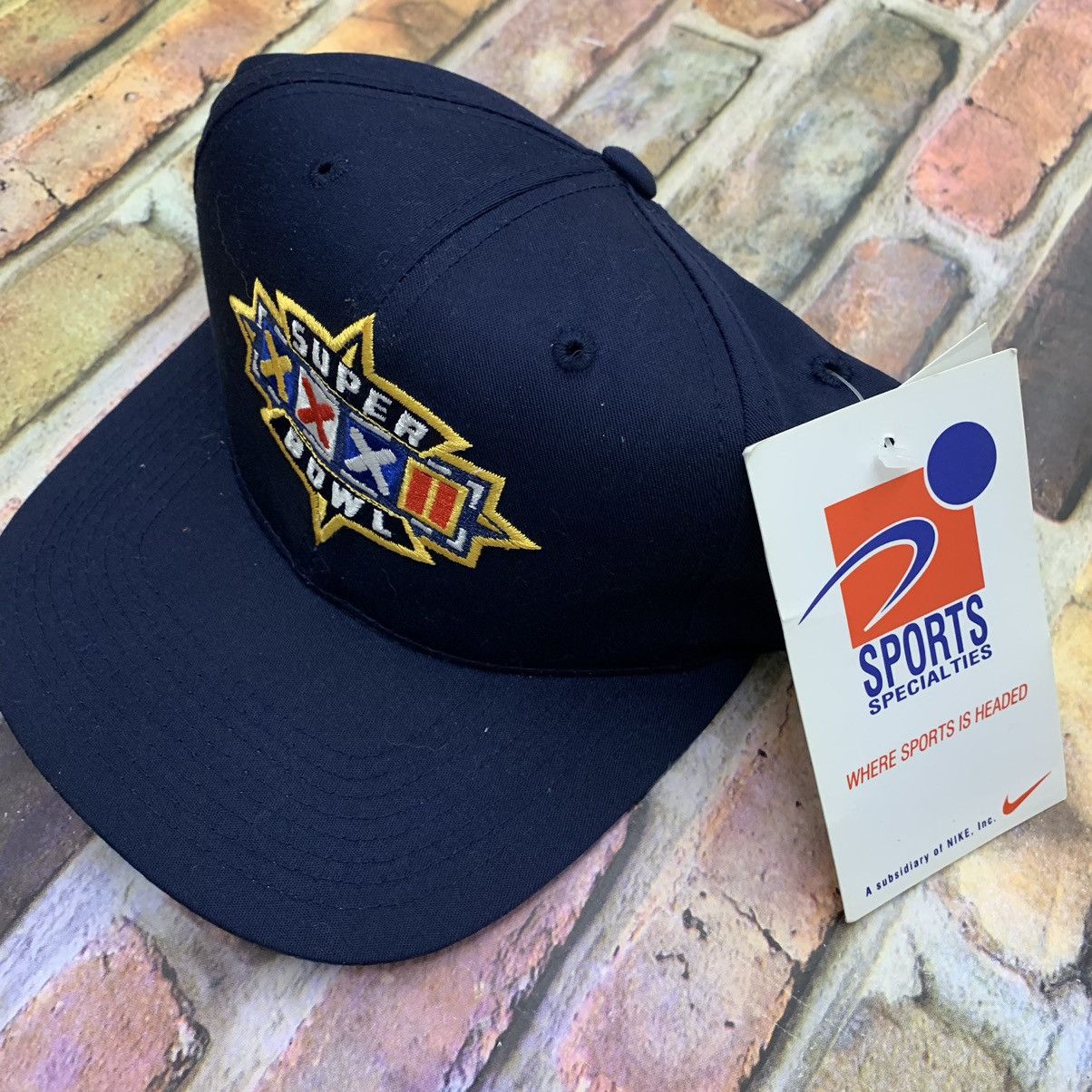 NFL × Sports Specialties × Vintage Vintage Super Bowl XXXII hat Size ONE SIZE - 2 Thumbnail