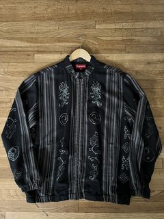 Supreme Woven Striped Batik Jacket | Grailed