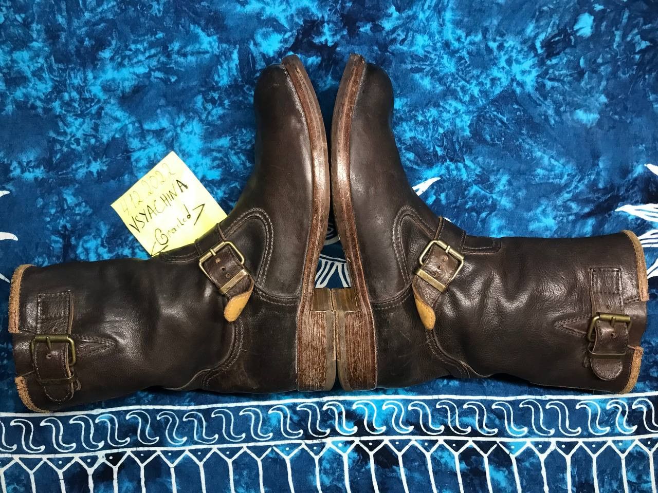 MoMA MOMA Leather SHOES BOOTS CUSNA BROWN Size US 8 / IT 38 - 4 Thumbnail