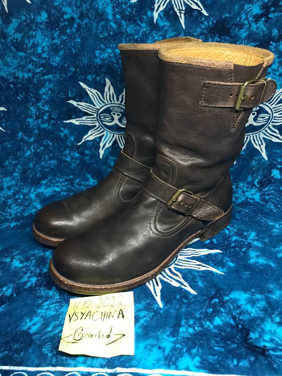 MOMA Leather SHOES BOOTS CUSNA BROWN