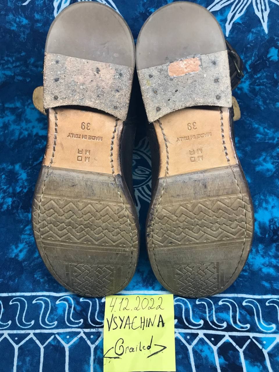 MoMA MOMA Leather SHOES BOOTS CUSNA BROWN Size US 8 / IT 38 - 10 Thumbnail