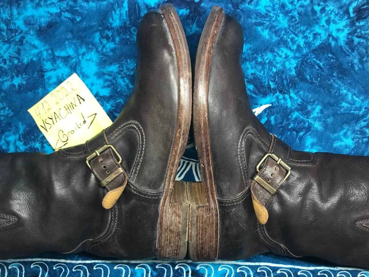 MoMA MOMA Leather SHOES BOOTS CUSNA BROWN Size US 8 / IT 38 - 5 Thumbnail