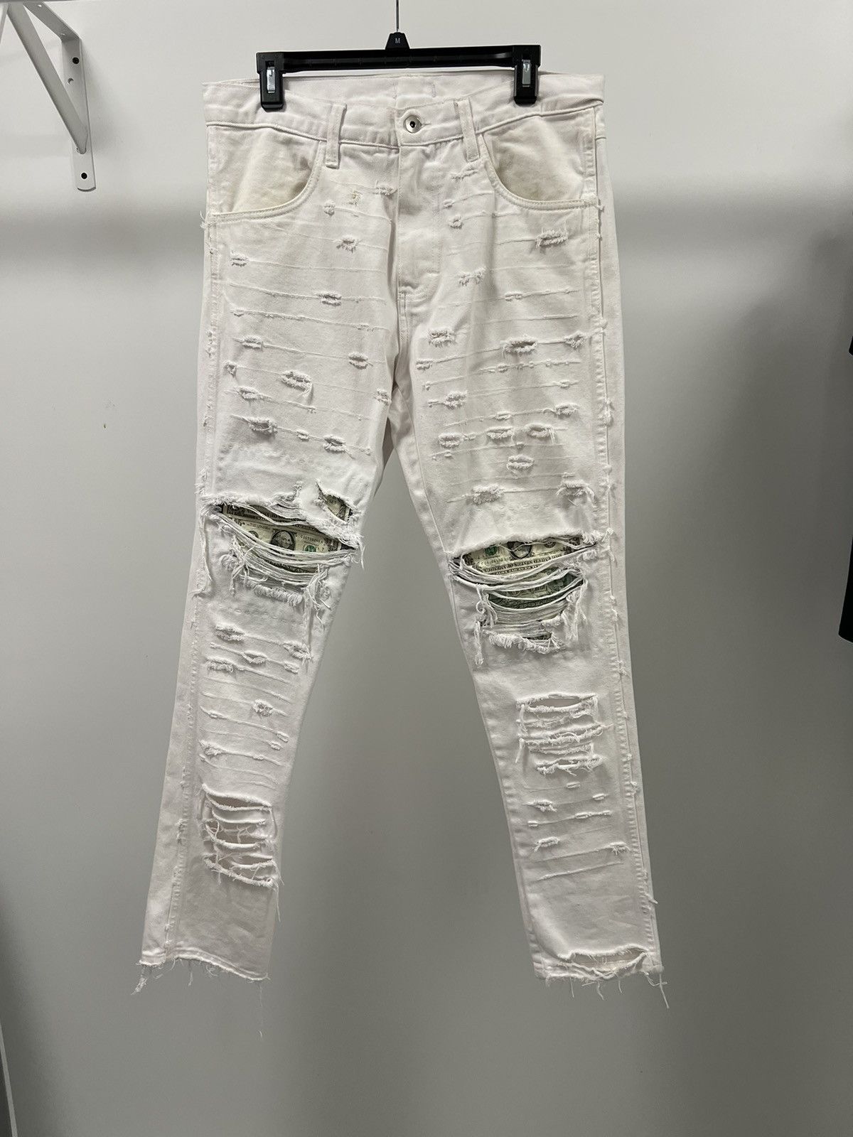 Vintage Custom Denim Jeans Size US 34 / EU 50 - 1 Thumbnail