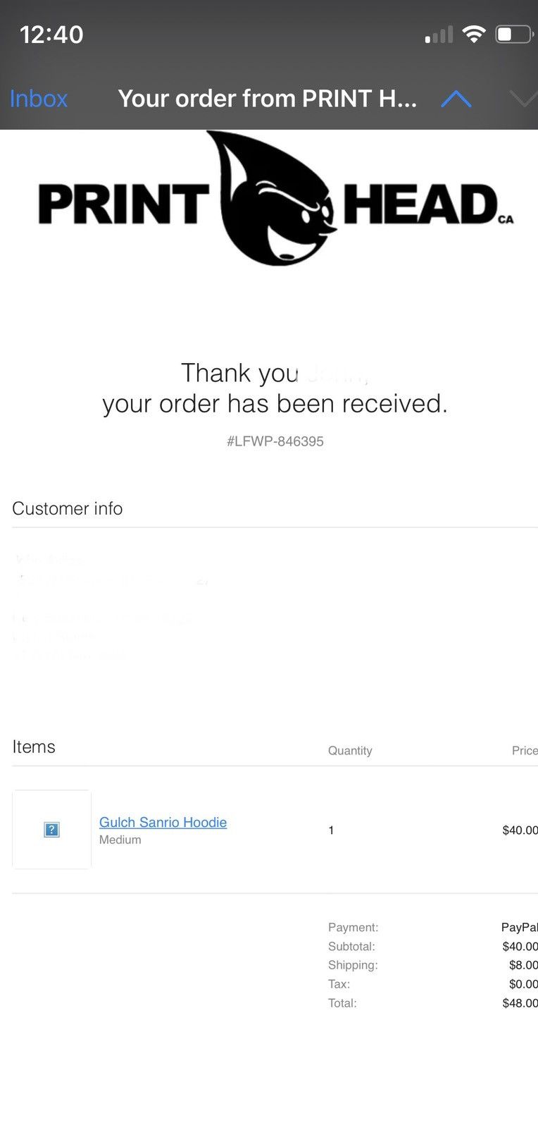 Band Tees Gulch Sanrio Hoodie Size US M / EU 48-50 / 2 - 2 Thumbnail