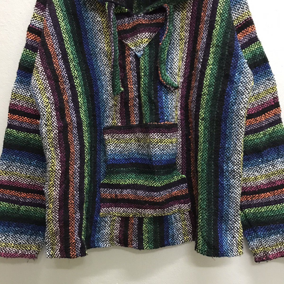 Japanese Brand Mexico baja anorak multicolor native knit sweater hoodie Size US M / EU 48-50 / 2 - 5 Thumbnail