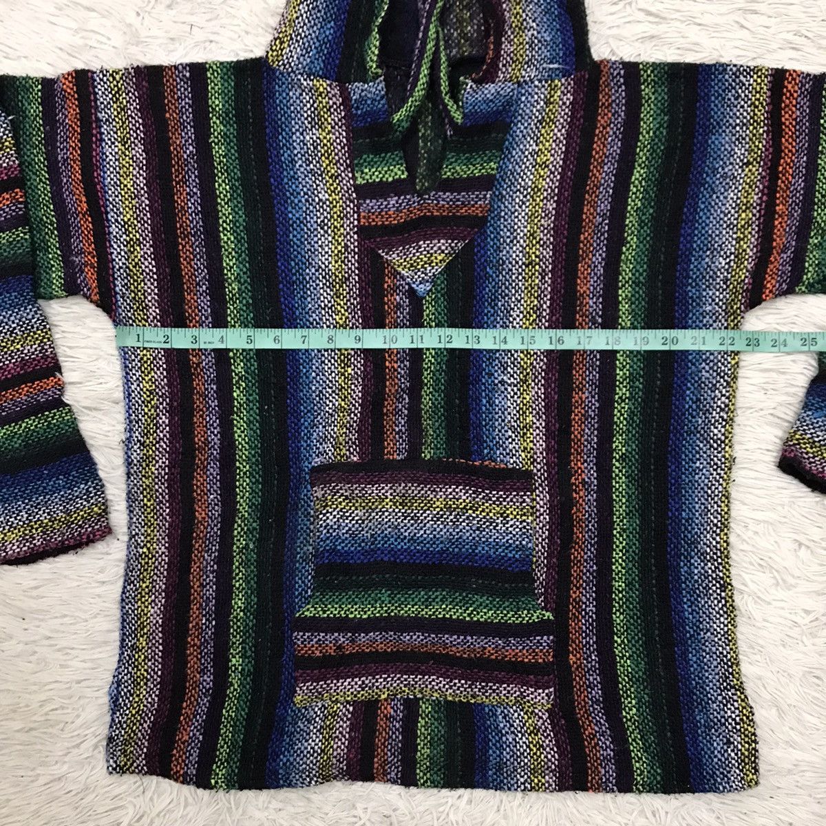 Japanese Brand Mexico baja anorak multicolor native knit sweater hoodie Size US M / EU 48-50 / 2 - 11 Thumbnail