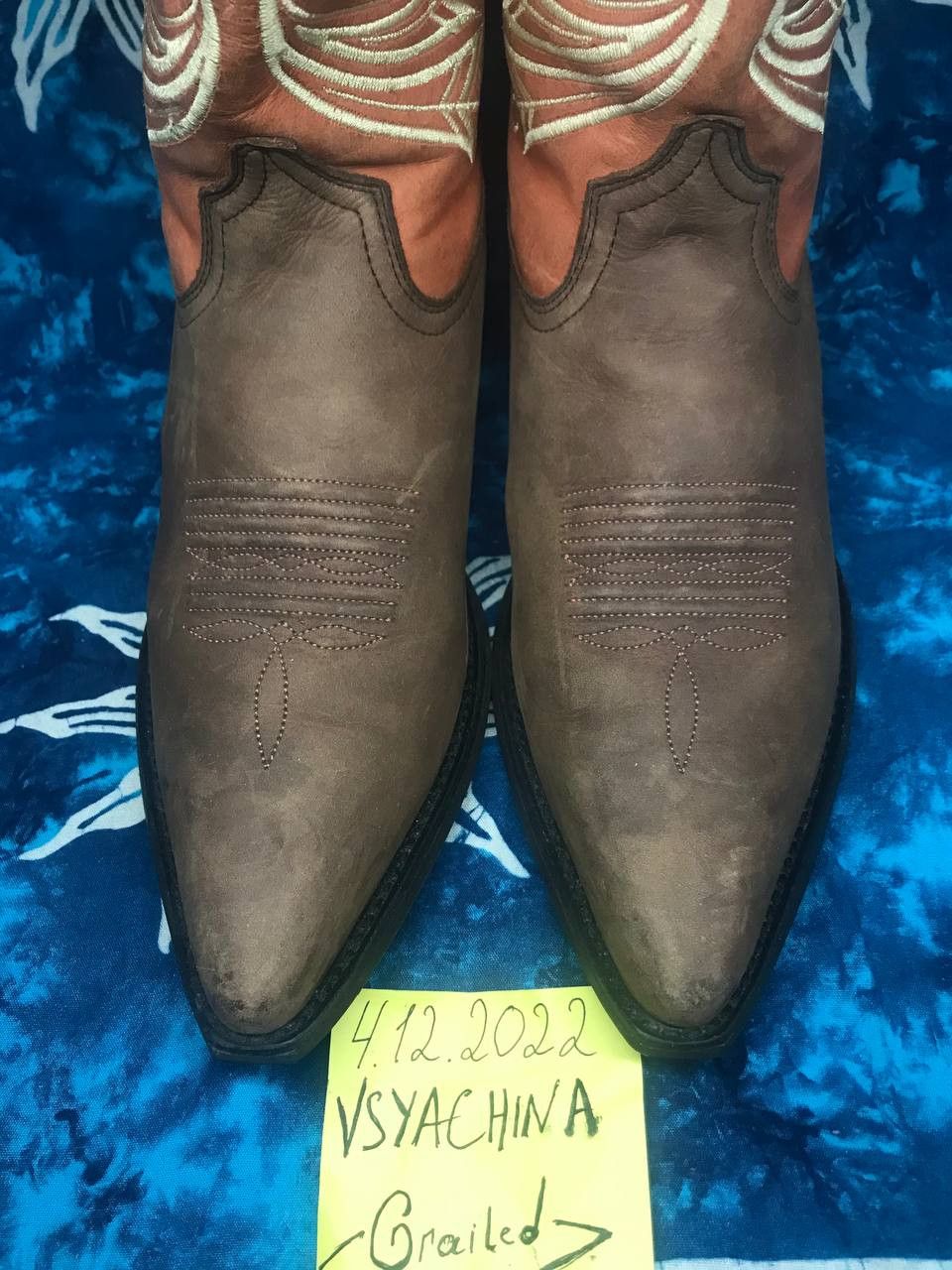Cowboy Equipment Ariat Heritage Cocoa Coral Cowboy Western Boots Womens Size US 11 / IT 41 - 4 Thumbnail