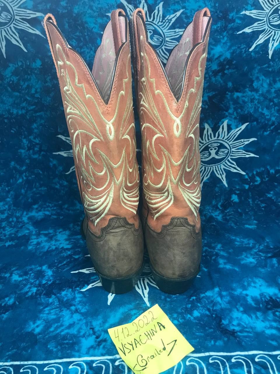 Cowboy Equipment Ariat Heritage Cocoa Coral Cowboy Western Boots Womens Size US 11 / IT 41 - 8 Thumbnail