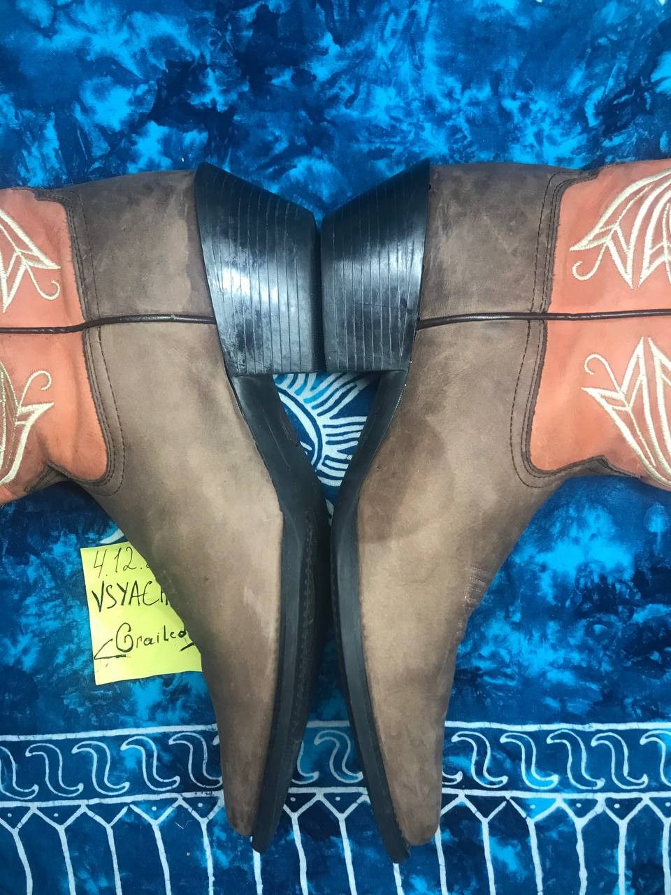 Cowboy Equipment Ariat Heritage Cocoa Coral Cowboy Western Boots Womens Size US 11 / IT 41 - 9 Thumbnail