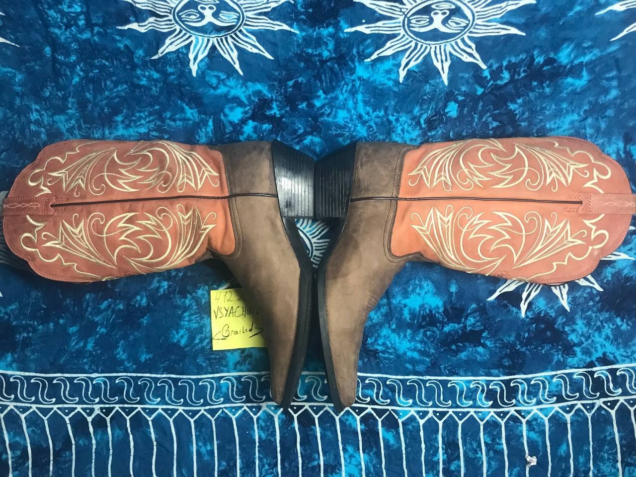 Cowboy Equipment Ariat Heritage Cocoa Coral Cowboy Western Boots Womens Size US 11 / IT 41 - 7 Thumbnail