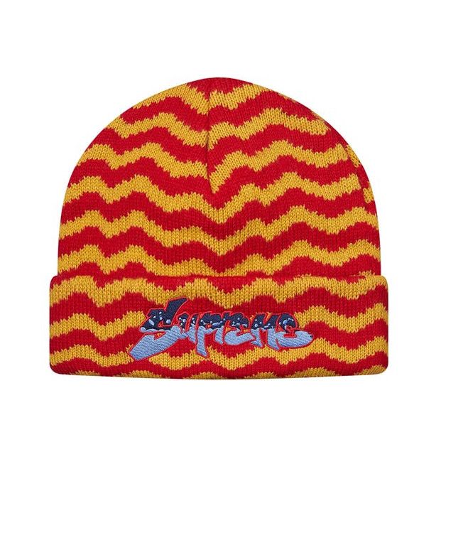 Supreme zig zag beanie on sale