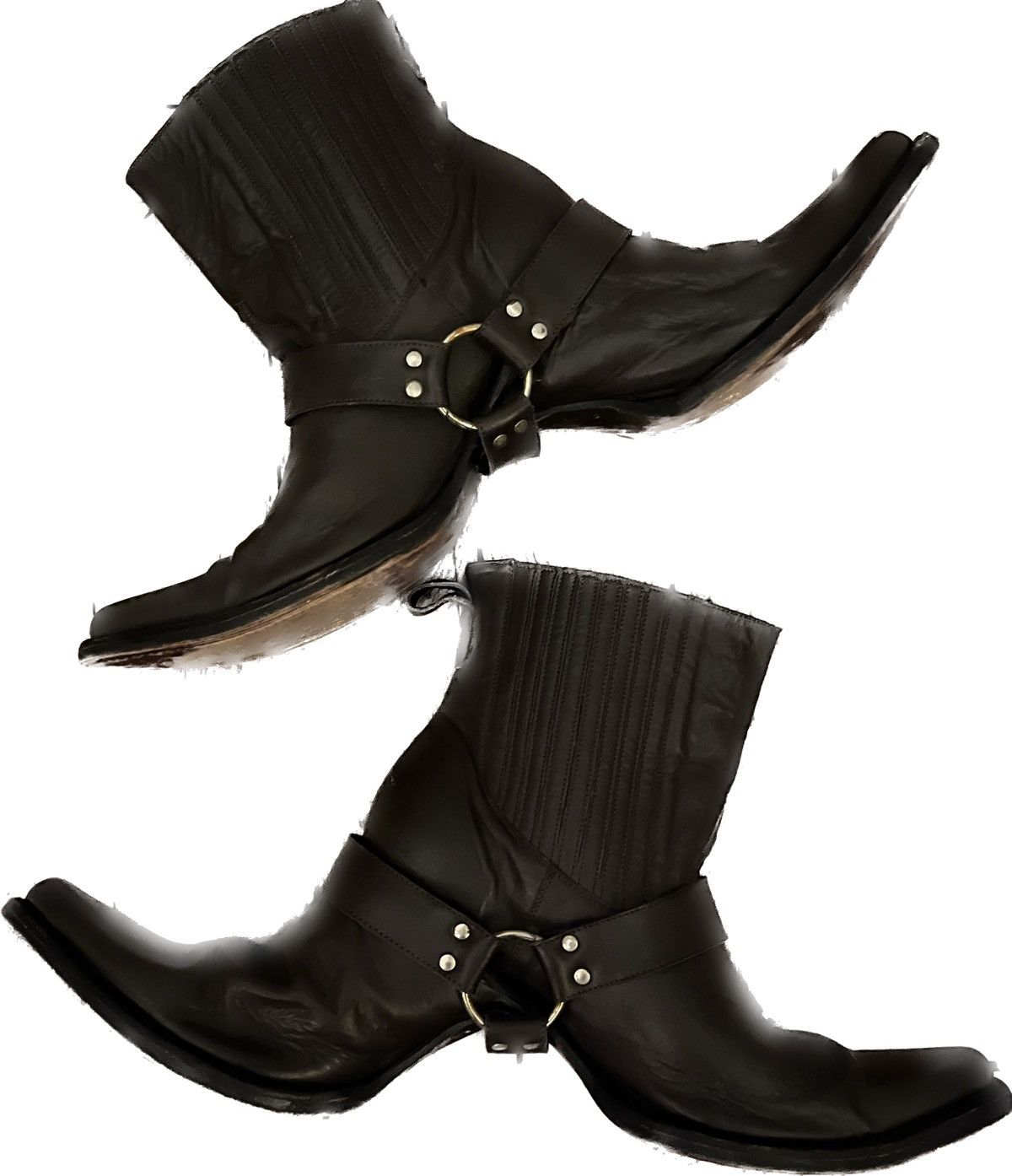 Hood By Air Hood By Air SS 2017 Double Cowboy Boots | Grailed
