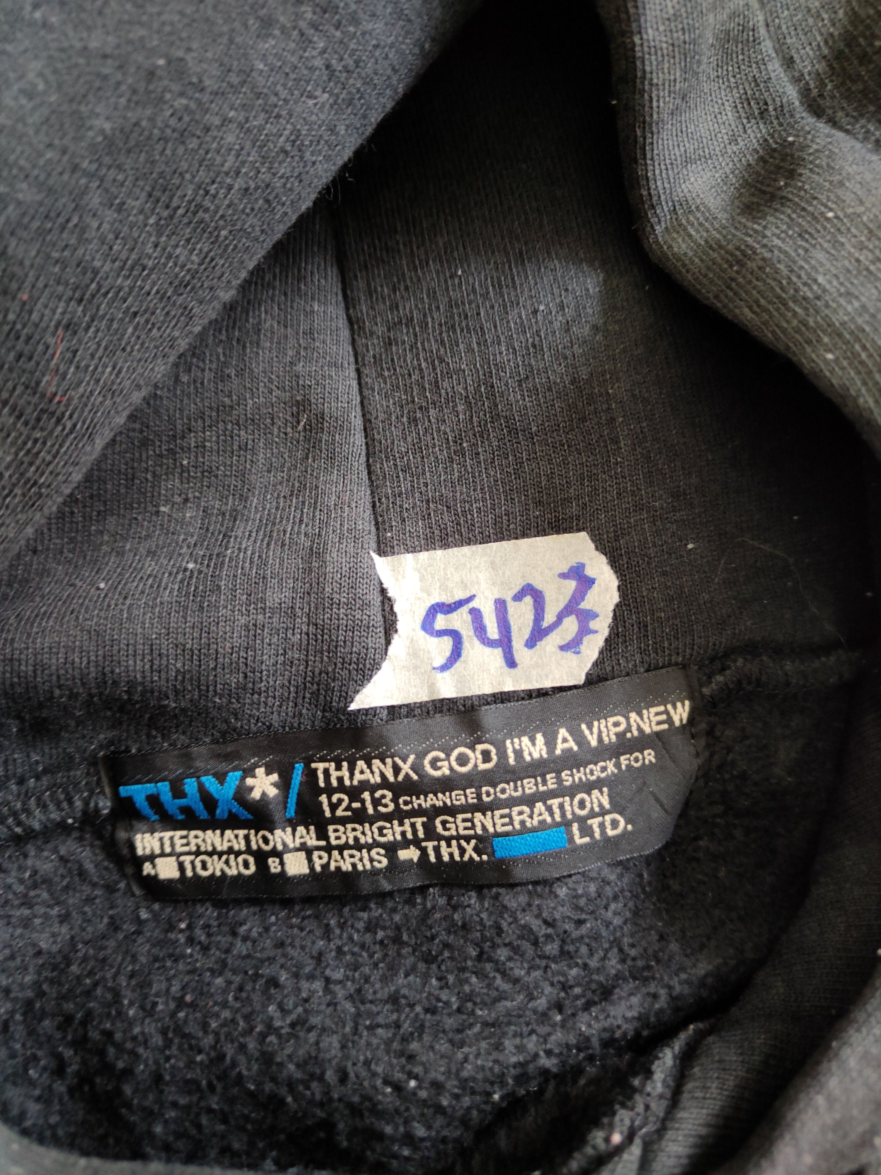 Vintage DL Thx-Thanx God I'm a V.I.P Hoodie Sweater #5423 Size US M / EU 48-50 / 2 - 6 Thumbnail