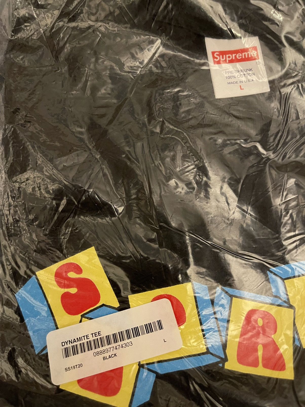 Supreme Supreme Dynamite T-Shirt SS19 Size US L / EU 52-54 / 3 - 3 Thumbnail