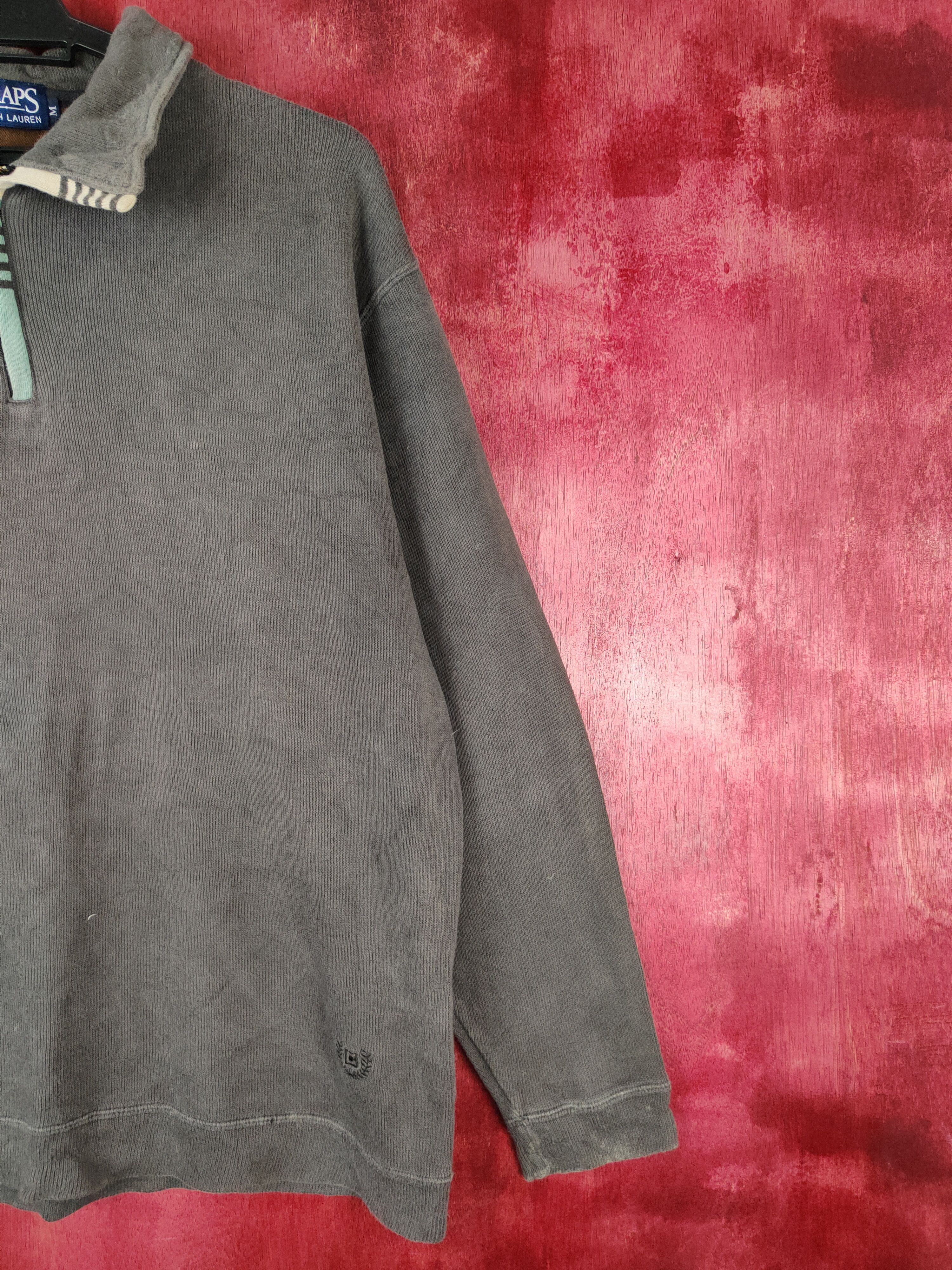 Chaps Ralph Lauren Chaps Ralph Lauren Faded Dark Gray T-shirt #5424 Size US M / EU 48-50 / 2 - 5 Thumbnail