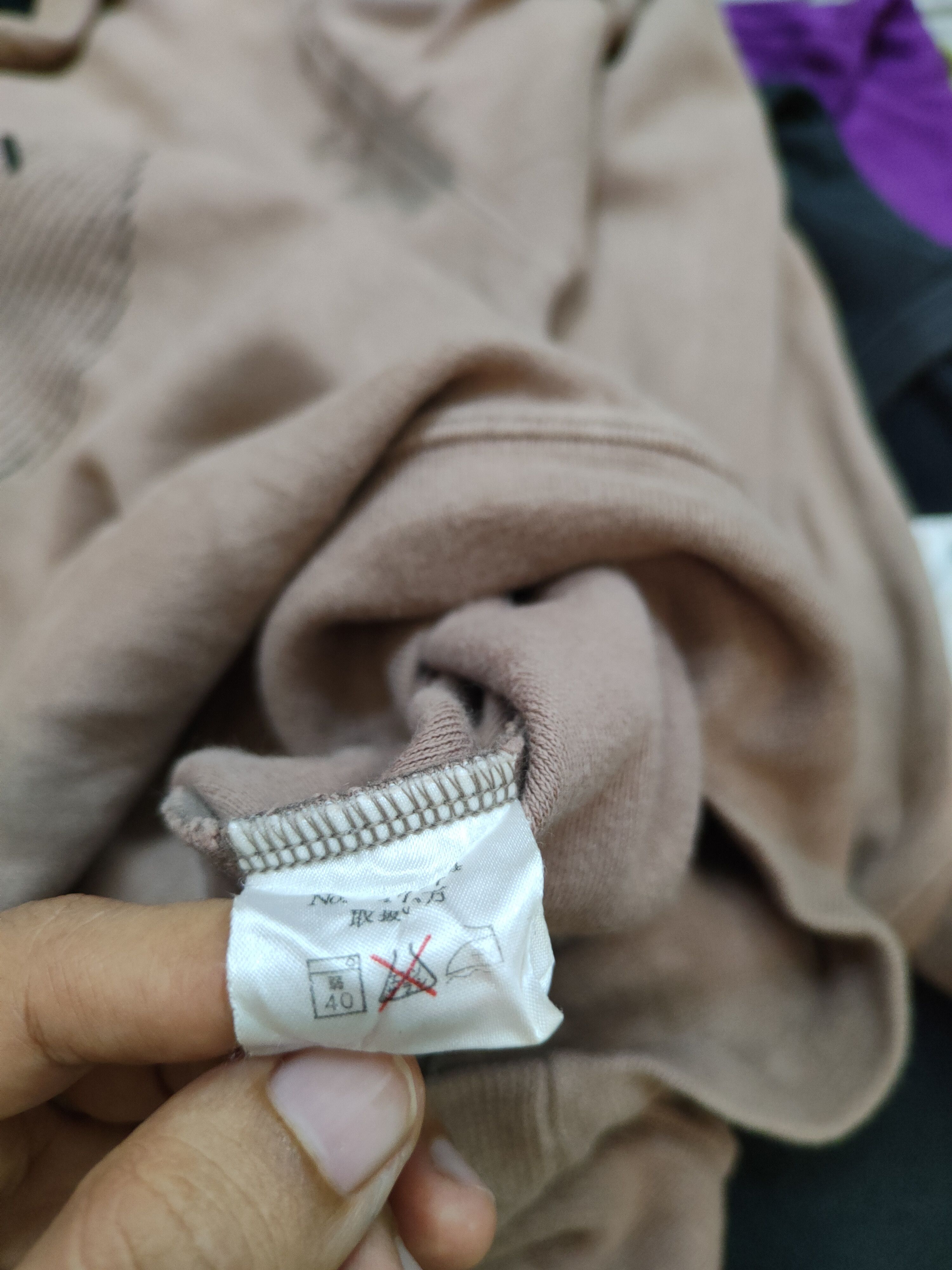 Japanese Brand × Vintage Sole d'oru Soft Pink Sweatshirt #5759 Size US L / EU 52-54 / 3 - 10 Thumbnail