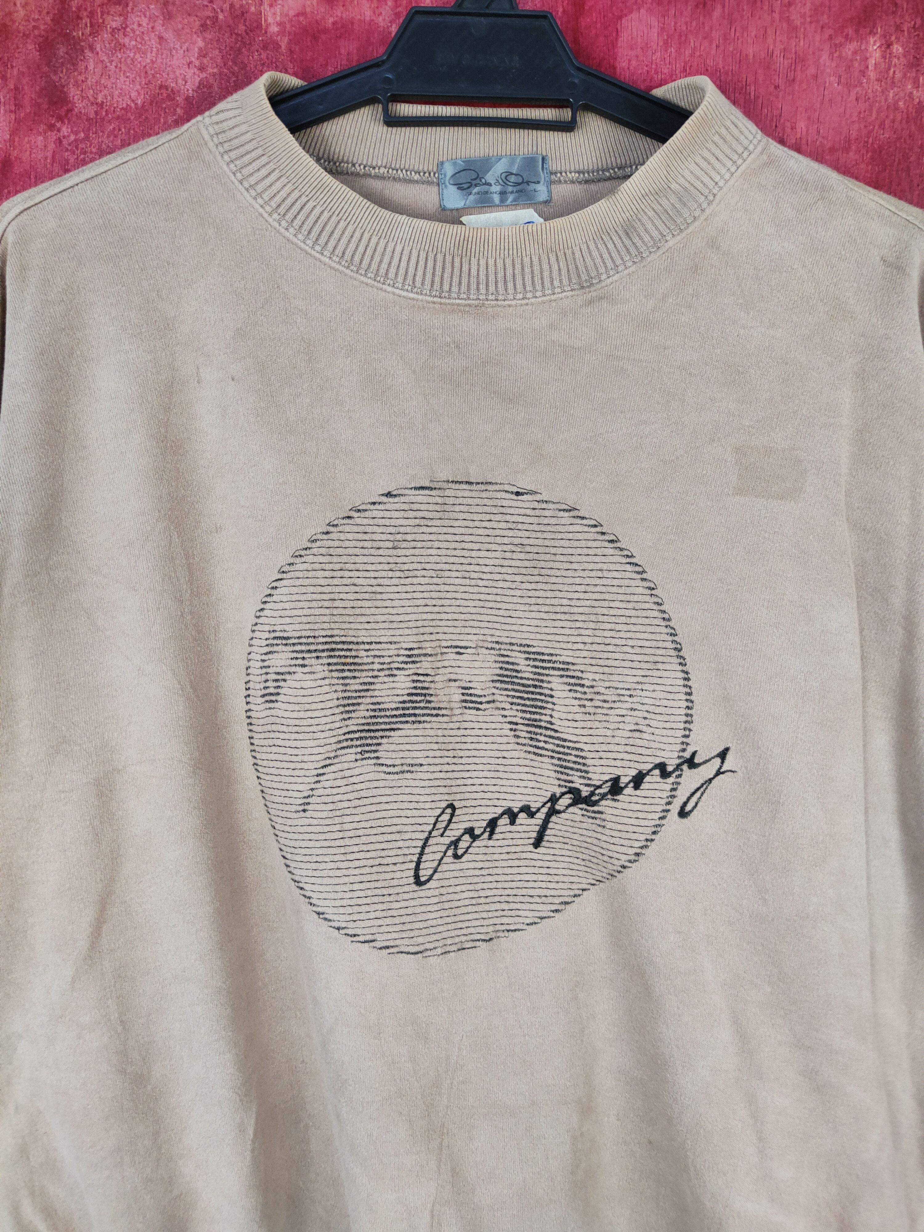 Japanese Brand × Vintage Sole d'oru Soft Pink Sweatshirt #5759 Size US L / EU 52-54 / 3 - 2 Thumbnail