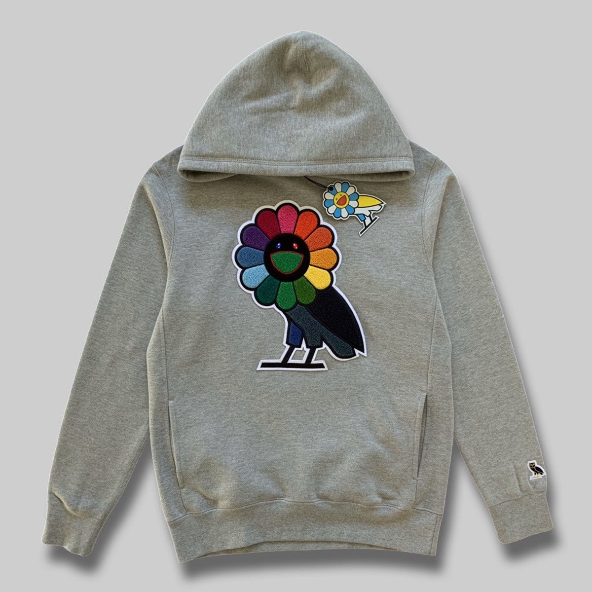 Clothing Ovo Murakami White Hoodie OVO X Takashi Murakami Small (S