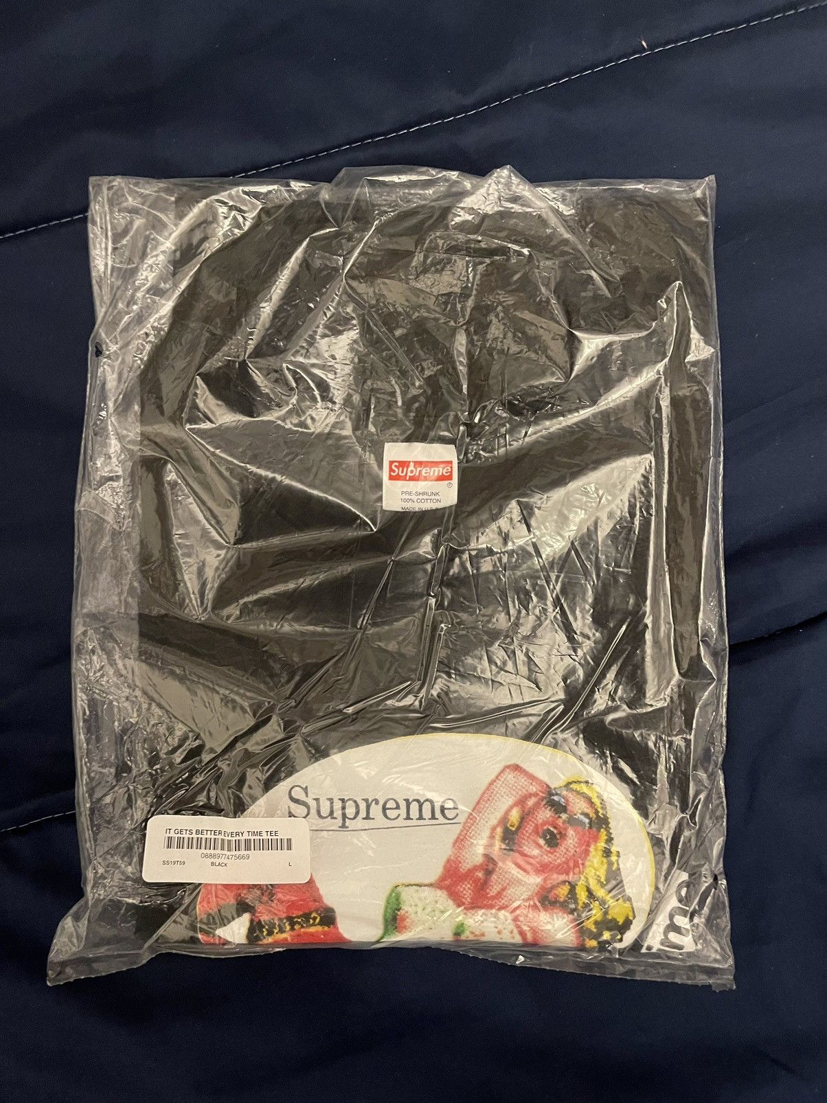 Supreme Supreme It Gets Better Every Time T-Shirt SS19 Size US L / EU 52-54 / 3 - 2 Thumbnail