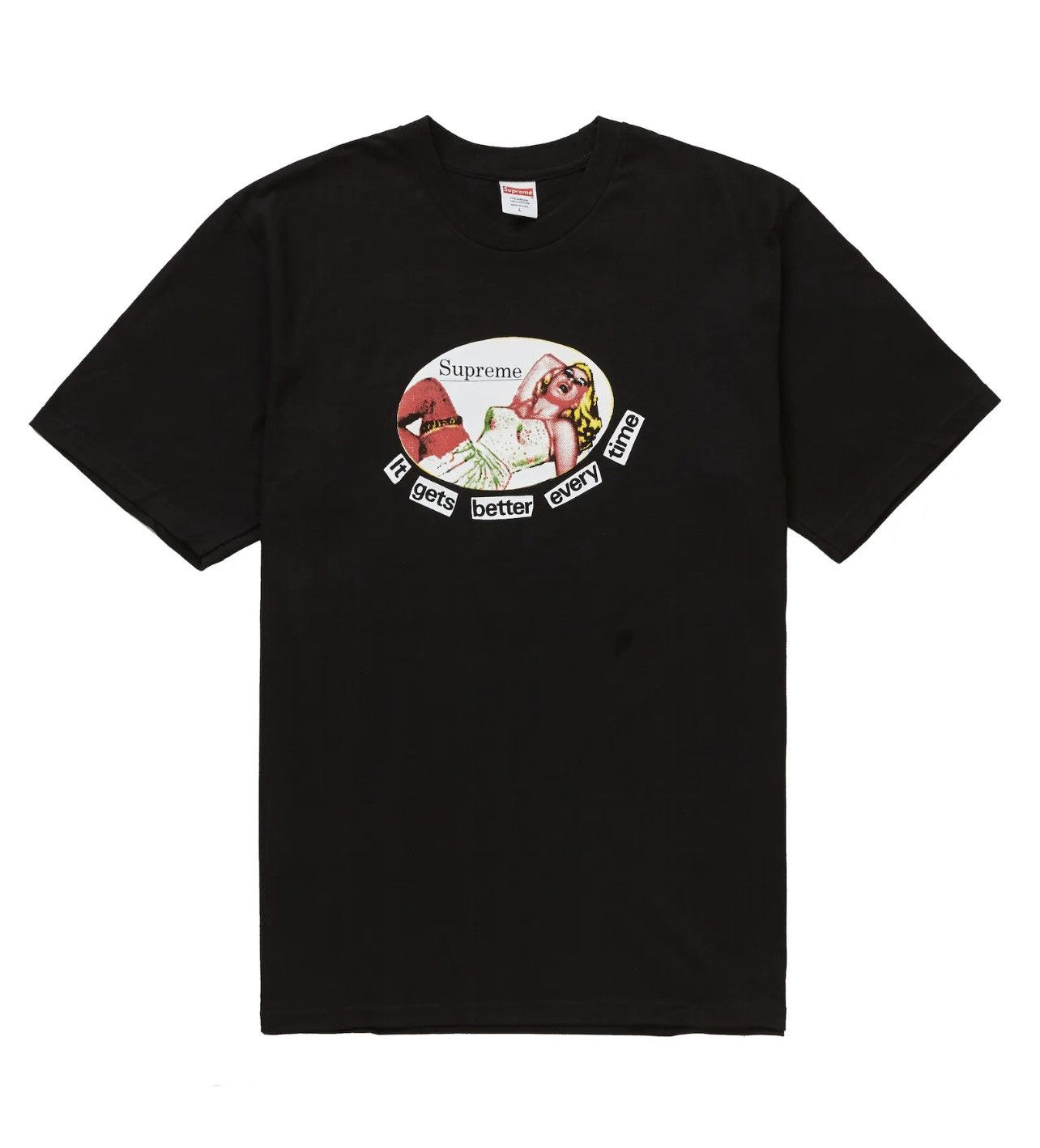 Supreme Supreme It Gets Better Every Time T-Shirt SS19 Size US L / EU 52-54 / 3 - 1 Thumbnail