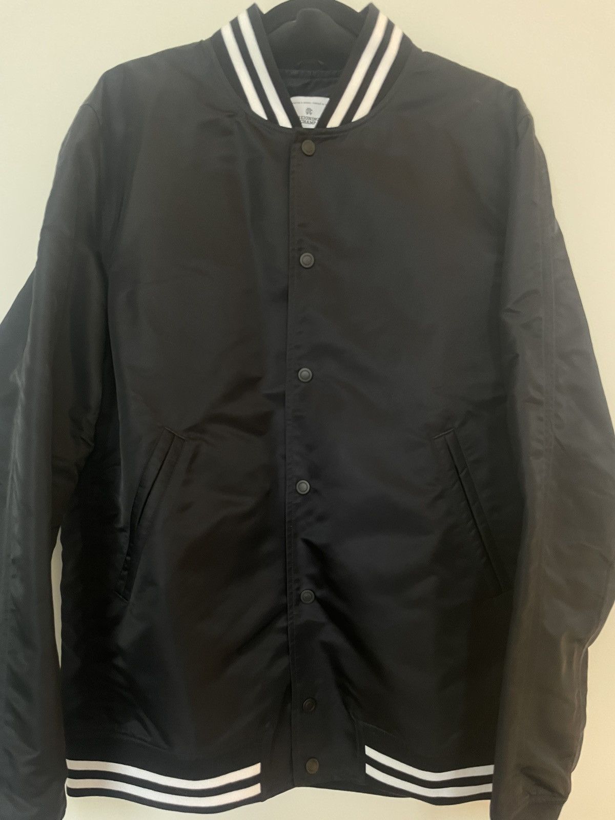 Reigning Champ LOGO STADIUM JACKET Size US XL / EU 56 / 4 - 3 Thumbnail