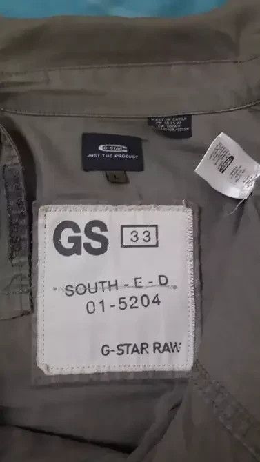 G-Star G STAR RAW JACKET SHIRT MULTI POCKET Size US L / EU 52-54 / 3 - 4 Thumbnail