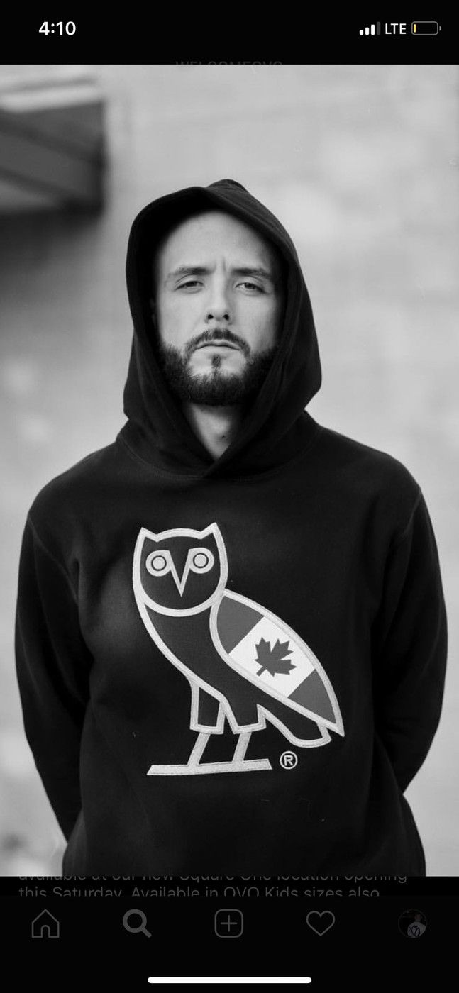 Drake OVO Canada Flag Exclusive Hoodie Black🇨🇦🦉 Size US XXL / EU 58 / 5 - 3 Thumbnail