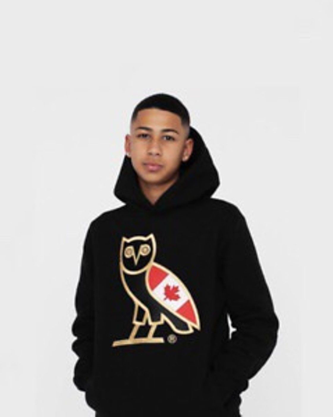 Drake OVO Canada Flag Exclusive Hoodie Black🇨🇦🦉 Size US XXL / EU 58 / 5 - 6 Thumbnail