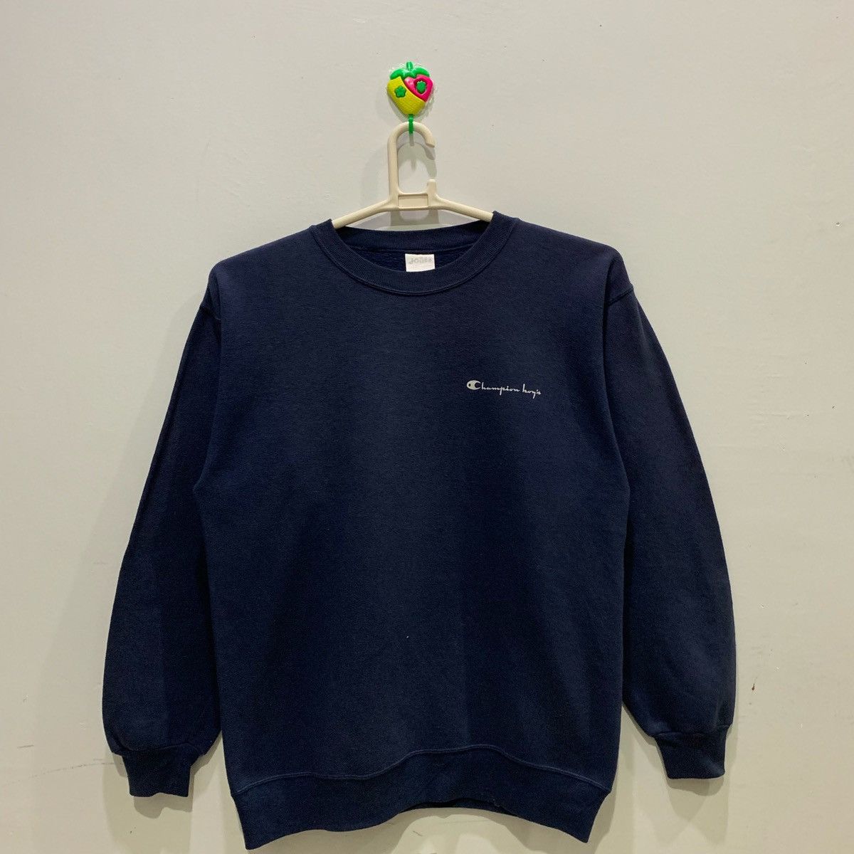 Japanese Brand × Vintage JONES CHAMPION BOY’S Sweatshirts Size L Fits M Size US M / EU 48-50 / 2 - 2 Thumbnail