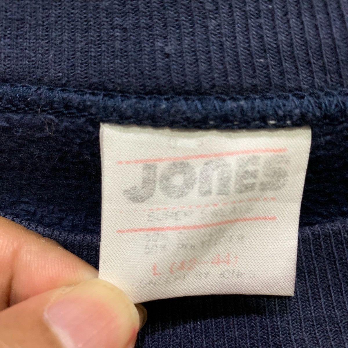 Japanese Brand × Vintage JONES CHAMPION BOY’S Sweatshirts Size L Fits M Size US M / EU 48-50 / 2 - 5 Thumbnail