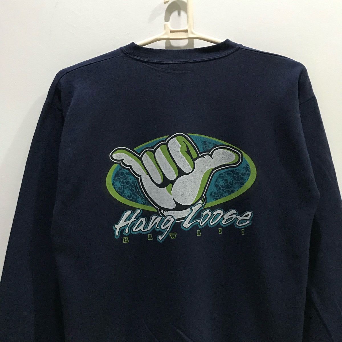 Japanese Brand × Vintage SANTEE HANG LOOSE HAWAII Sweatshirts Size M Fits L Size US L / EU 52-54 / 3 - 2 Thumbnail