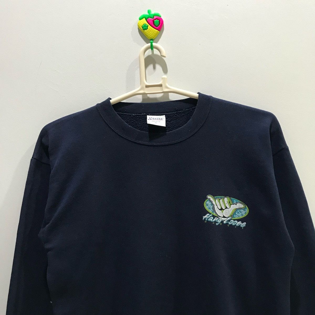 Japanese Brand × Vintage SANTEE HANG LOOSE HAWAII Sweatshirts Size M Fits L Size US L / EU 52-54 / 3 - 4 Thumbnail