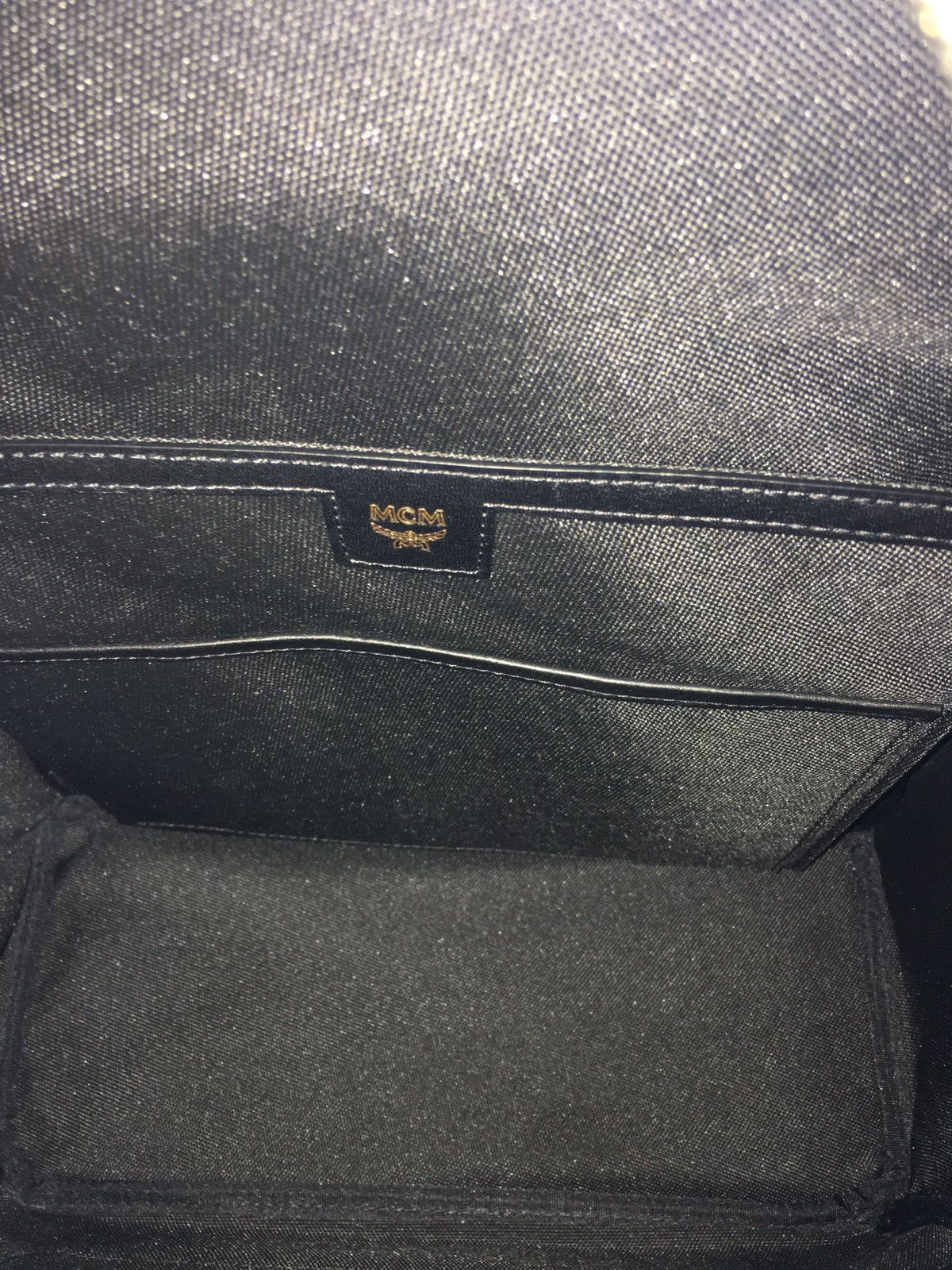 MCM MCM Stark Baroque Print Backpack Munich Blue Size ONE SIZE - 5 Thumbnail
