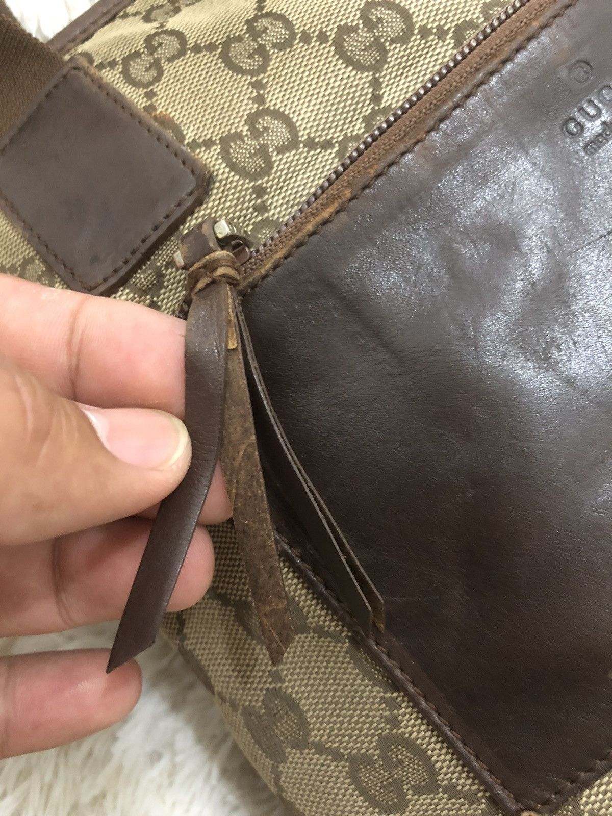 Gucci × Vintage Gucci Monogram Tote Bag Size ONE SIZE - 22 Thumbnail