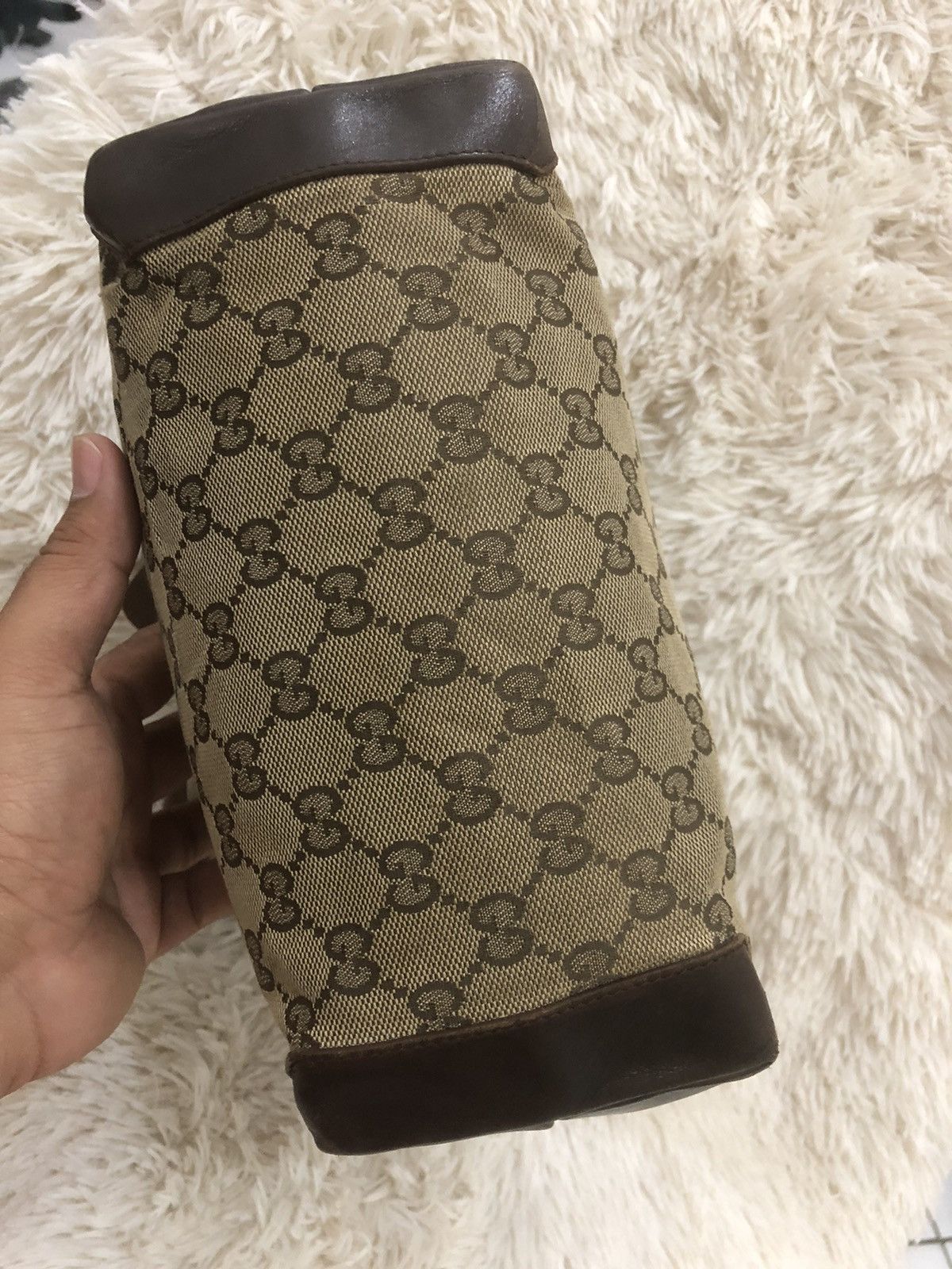 Gucci × Vintage Gucci Monogram Tote Bag Size ONE SIZE - 7 Thumbnail