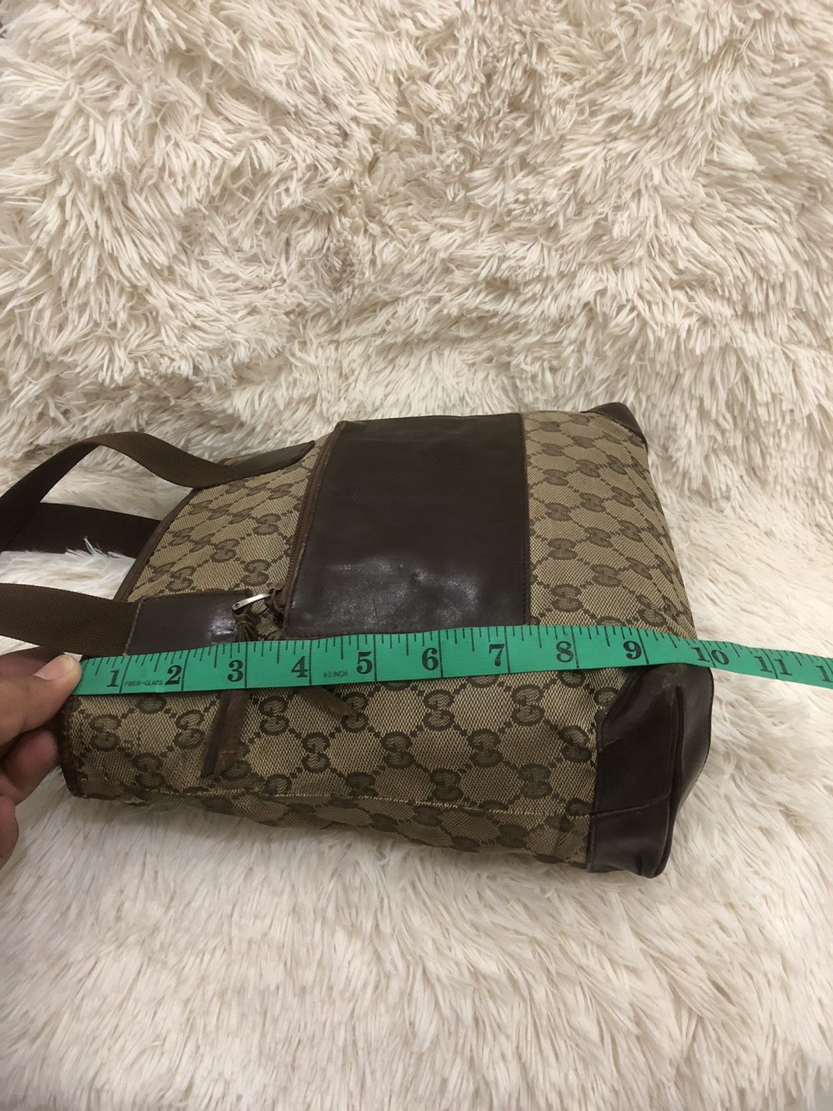 Gucci × Vintage Gucci Monogram Tote Bag Size ONE SIZE - 19 Thumbnail