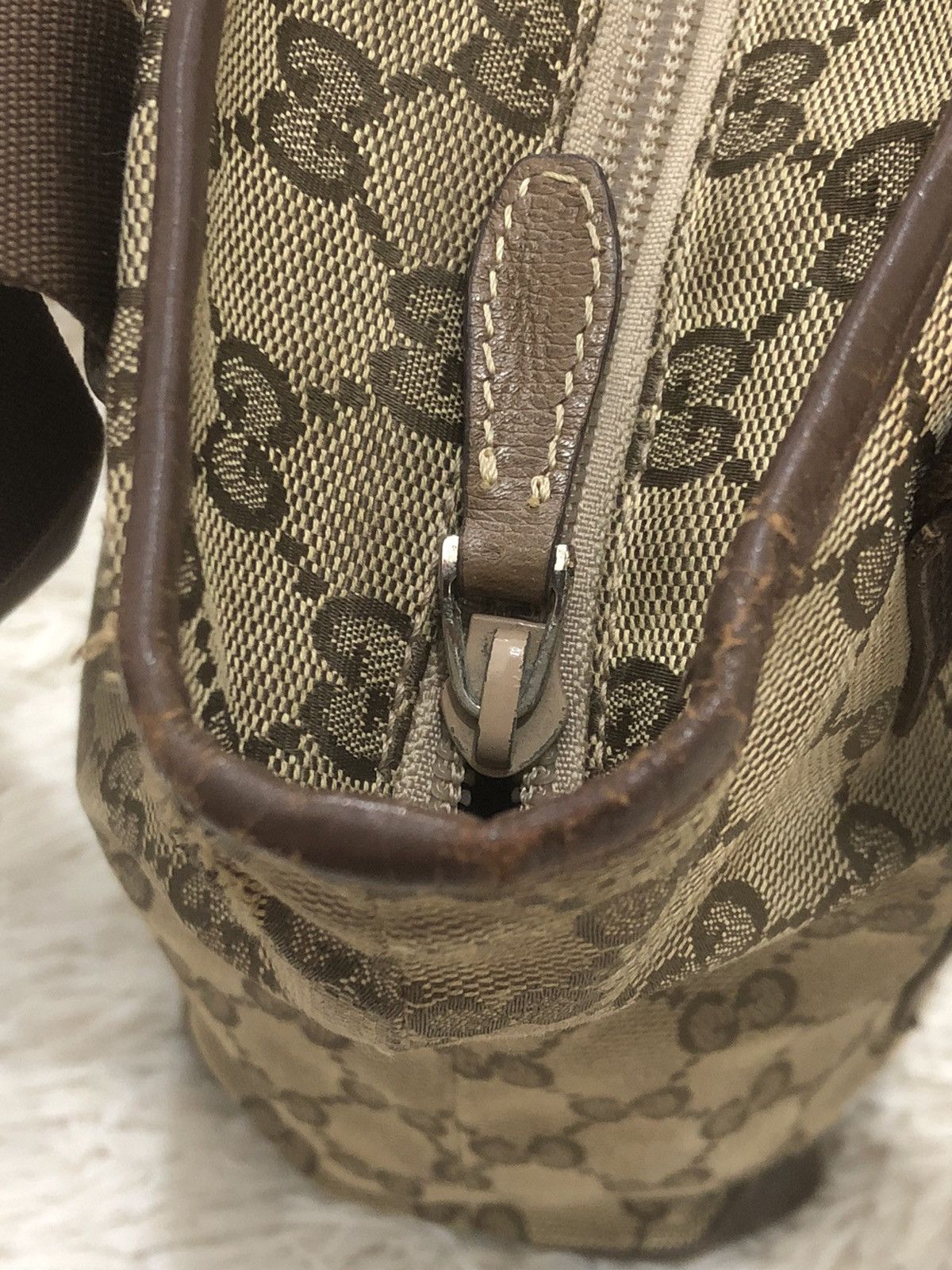 Gucci × Vintage Gucci Monogram Tote Bag Size ONE SIZE - 10 Thumbnail
