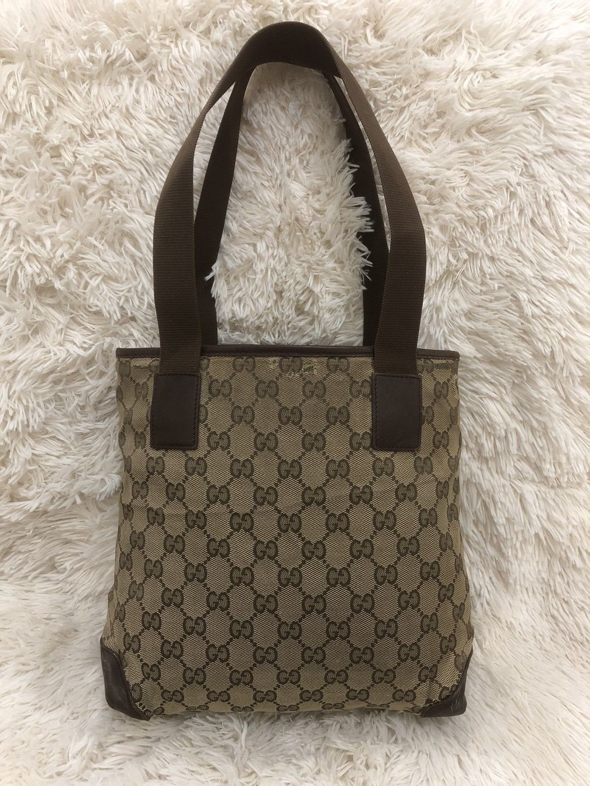 Gucci × Vintage Gucci Monogram Tote Bag Size ONE SIZE - 5 Thumbnail