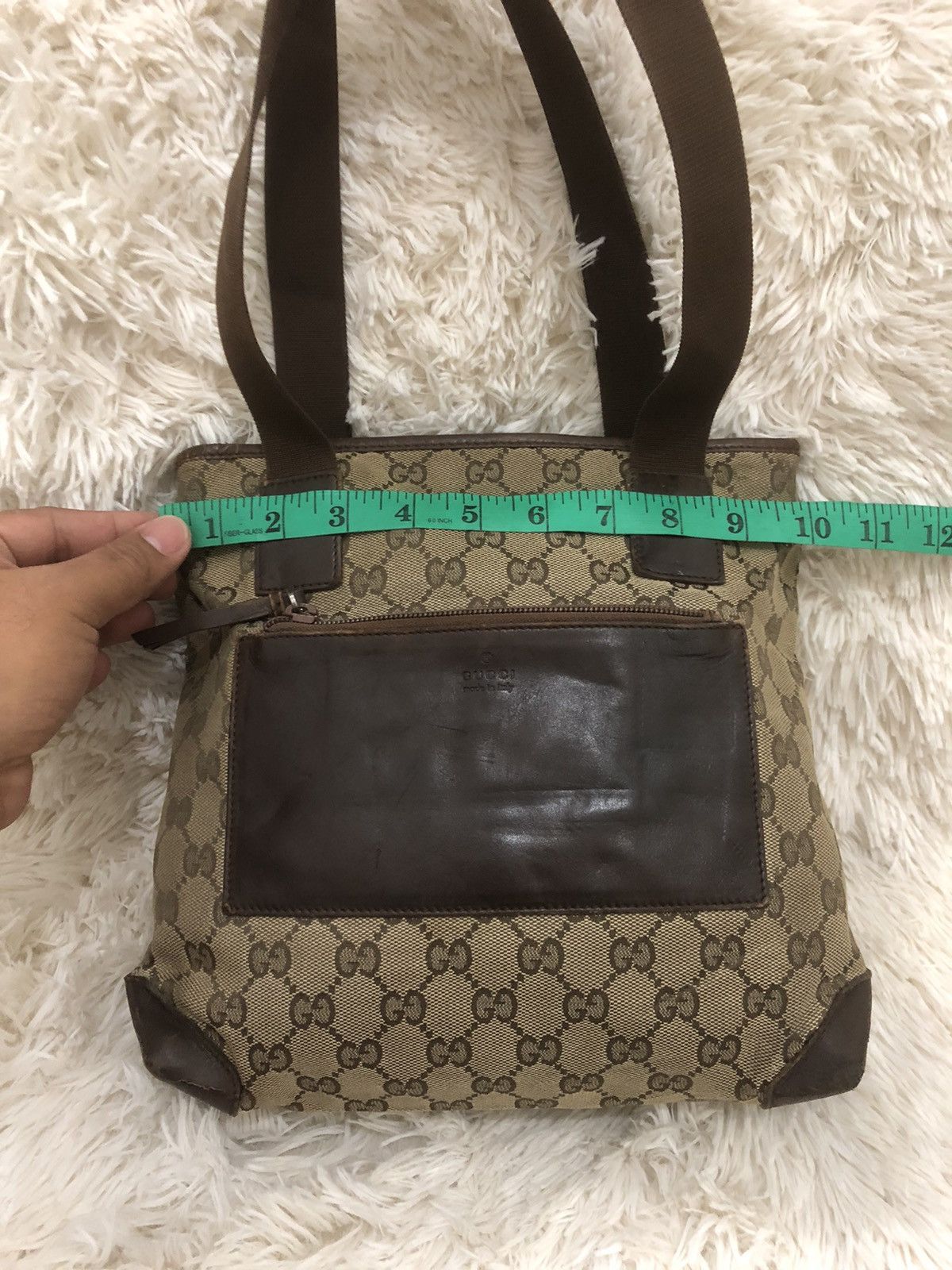 Gucci × Vintage Gucci Monogram Tote Bag Size ONE SIZE - 18 Thumbnail