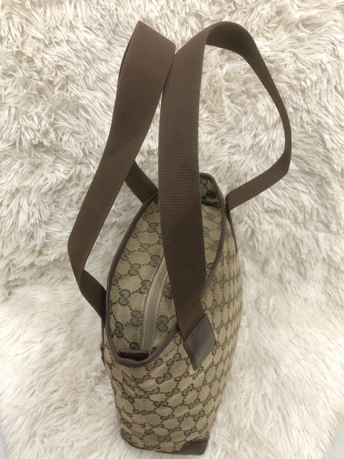 Gucci × Vintage Gucci Monogram Tote Bag Size ONE SIZE - 8 Thumbnail