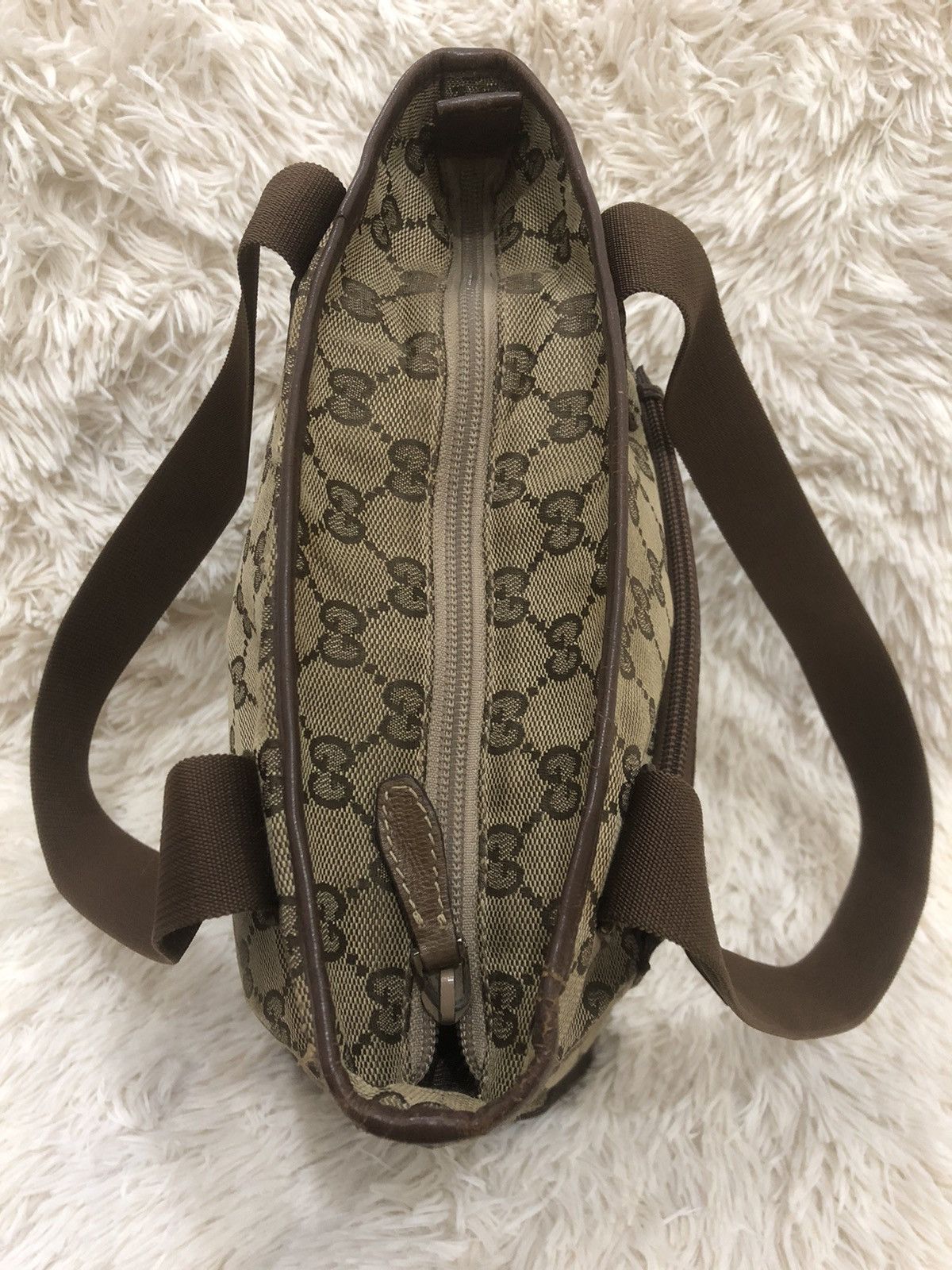Gucci × Vintage Gucci Monogram Tote Bag Size ONE SIZE - 9 Thumbnail