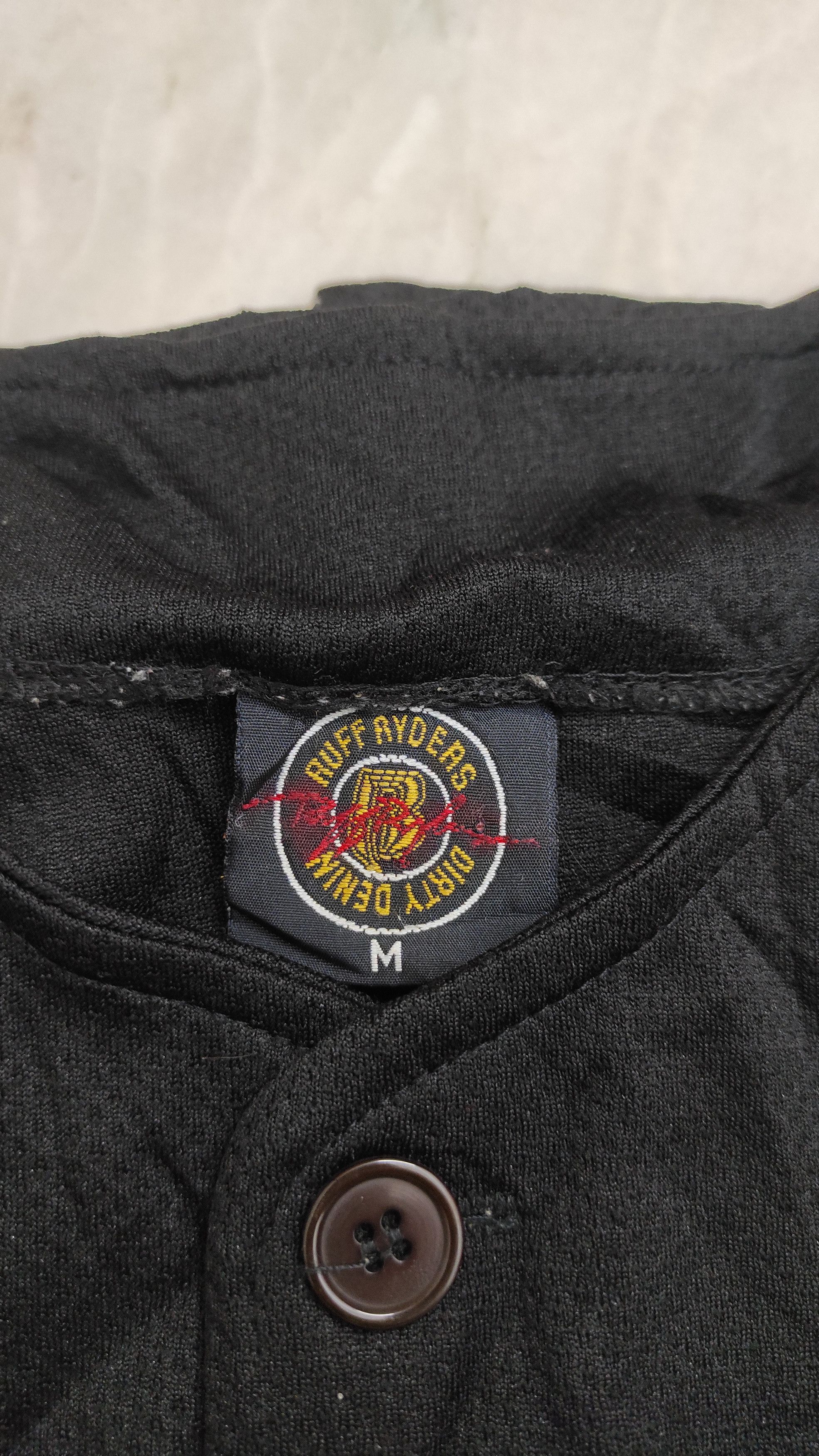 Rap Tees 00's RUFF RIDERS DIRTY DENIM COLLECTION button up shirt Size US M / EU 48-50 / 2 - 5 Thumbnail