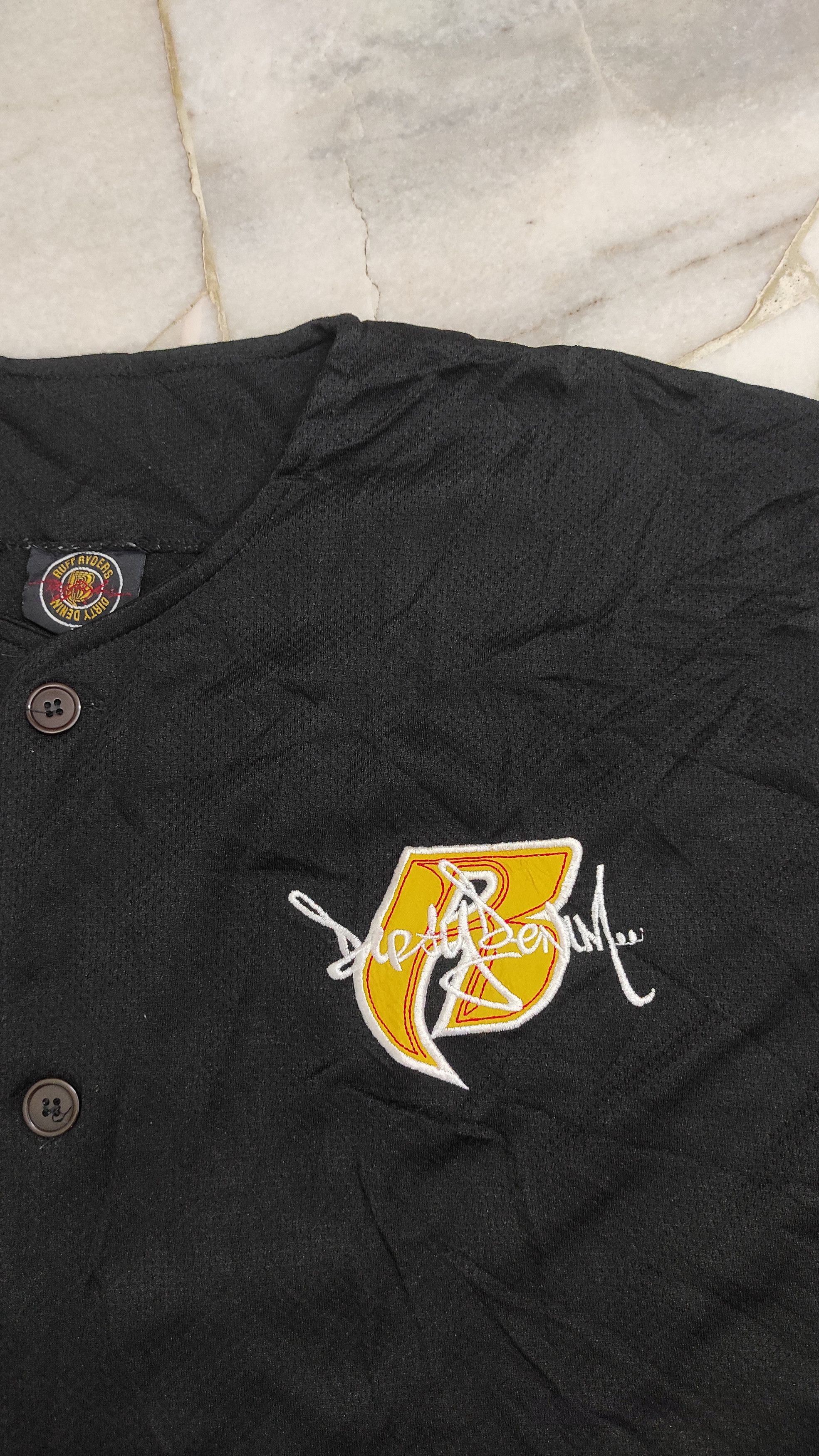 Rap Tees 00's RUFF RIDERS DIRTY DENIM COLLECTION button up shirt Size US M / EU 48-50 / 2 - 10 Thumbnail