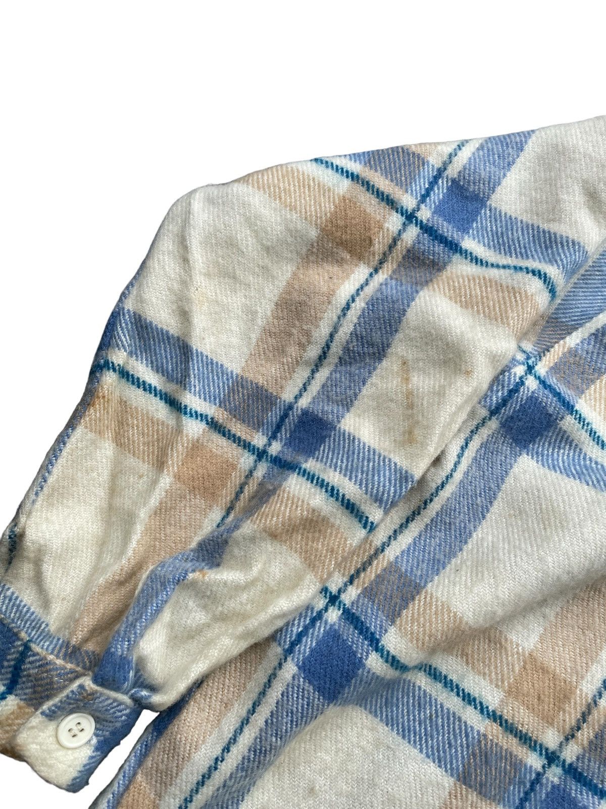 Japanese Brand Vintage Sunbeam Flannel Jacket Size US XL / EU 56 / 4 - 5 Thumbnail