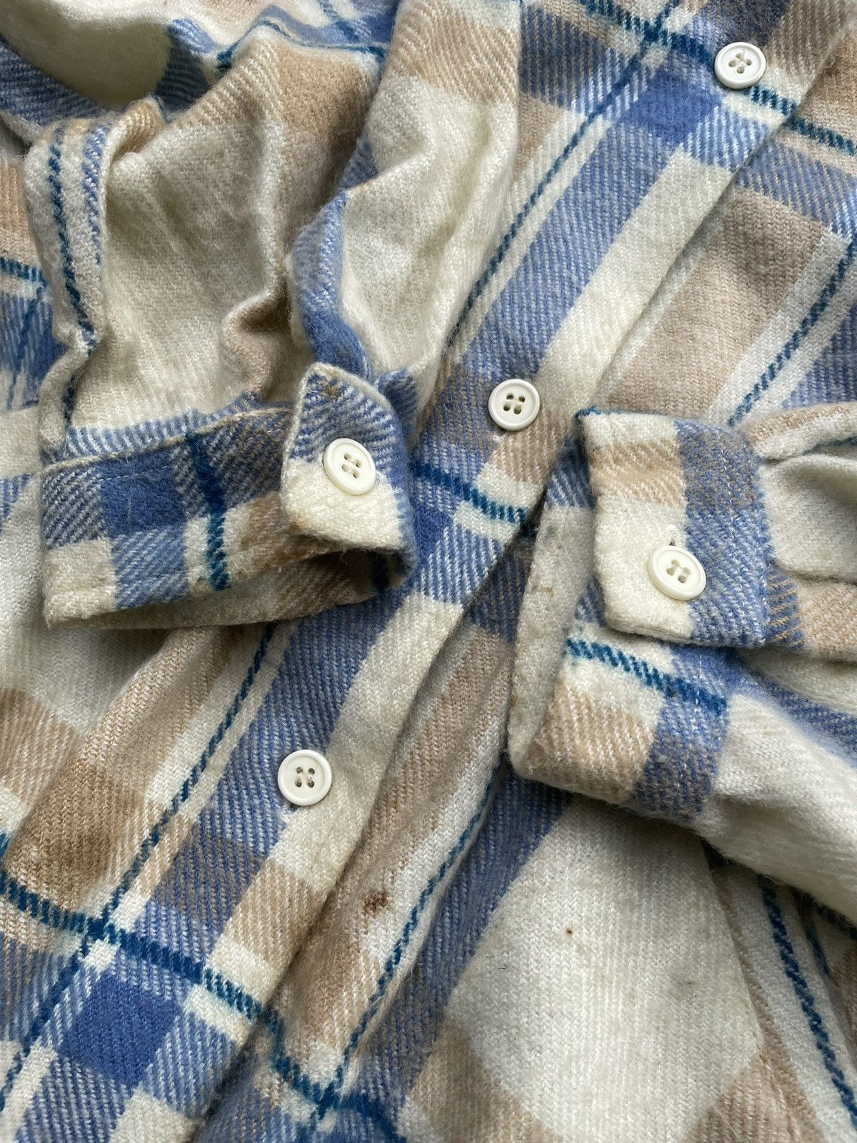Japanese Brand Vintage Sunbeam Flannel Jacket Size US XL / EU 56 / 4 - 11 Thumbnail