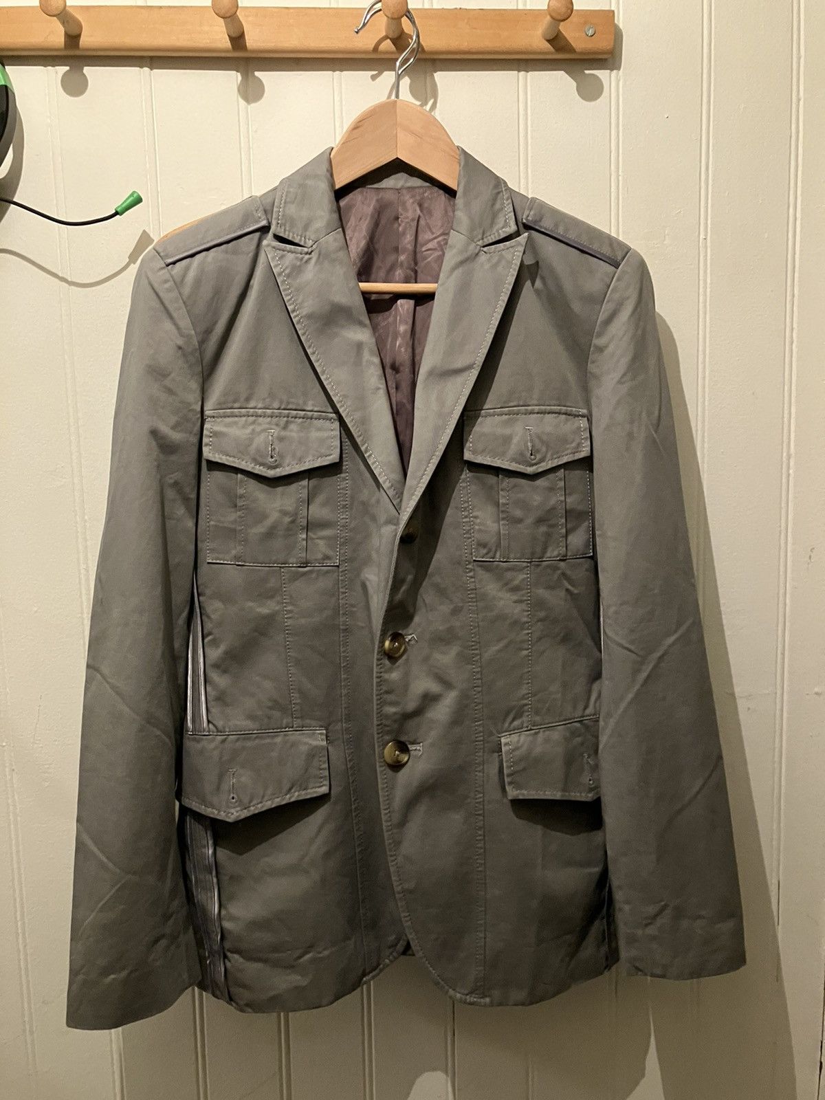 Maison Margiela Military Inspired Jacket, $1,719 | farfetch