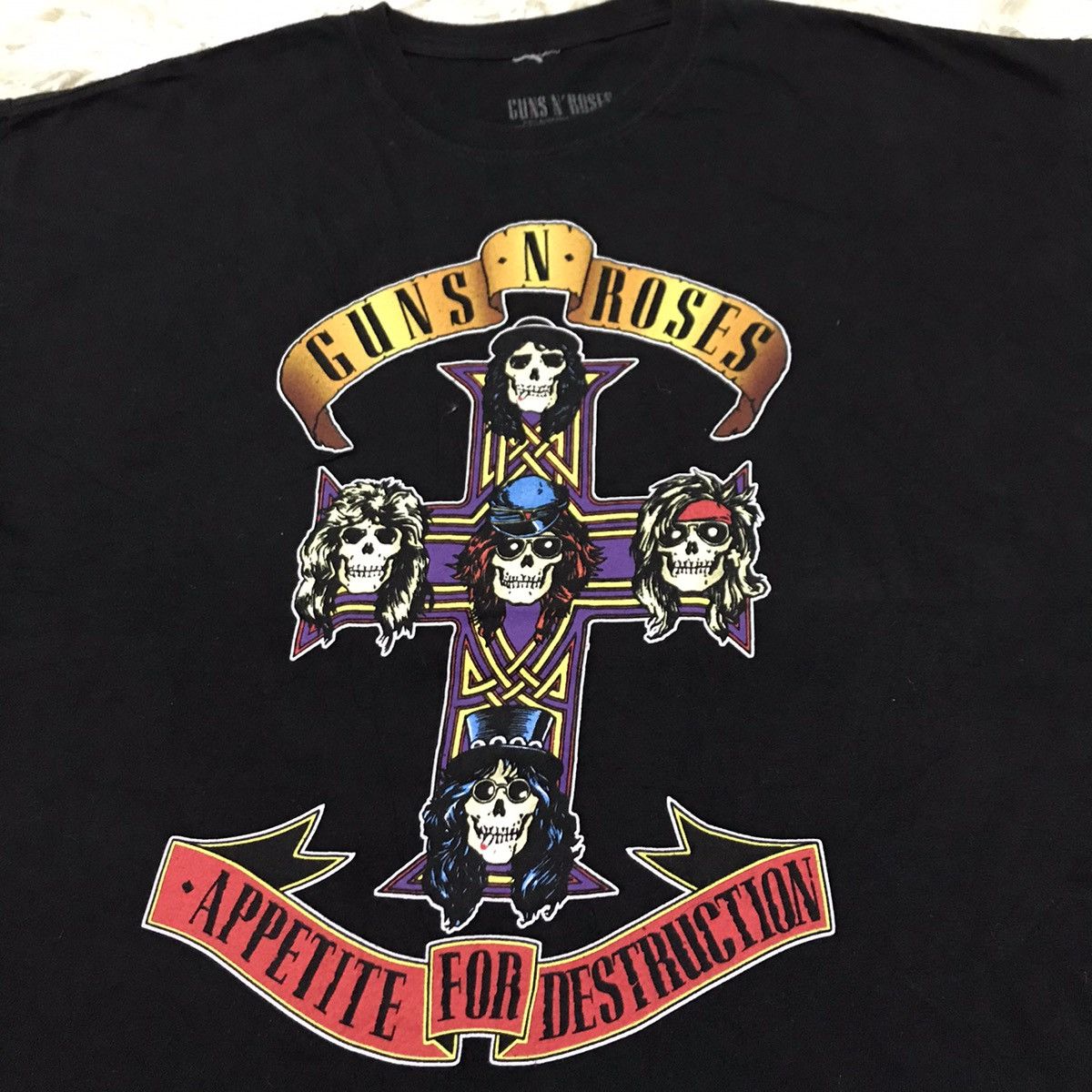 Band Tees 2016 gun n roses band tee Size US XL / EU 56 / 4 - 6 Thumbnail