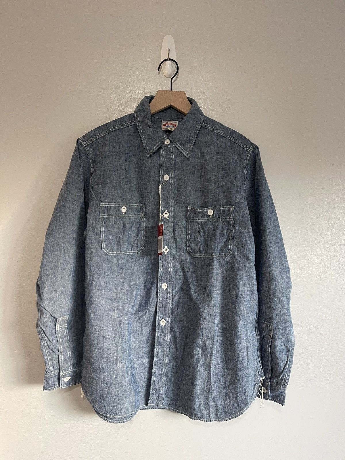 JAPANESE SELVEDGE SHIRT - LIGHT CHAMBRAY
